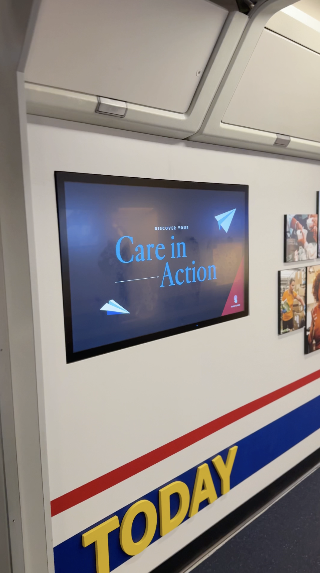 Care In Action touchscreen